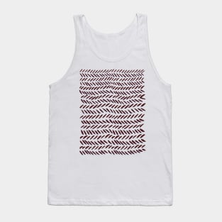 Knitting pattern - burgundy Tank Top